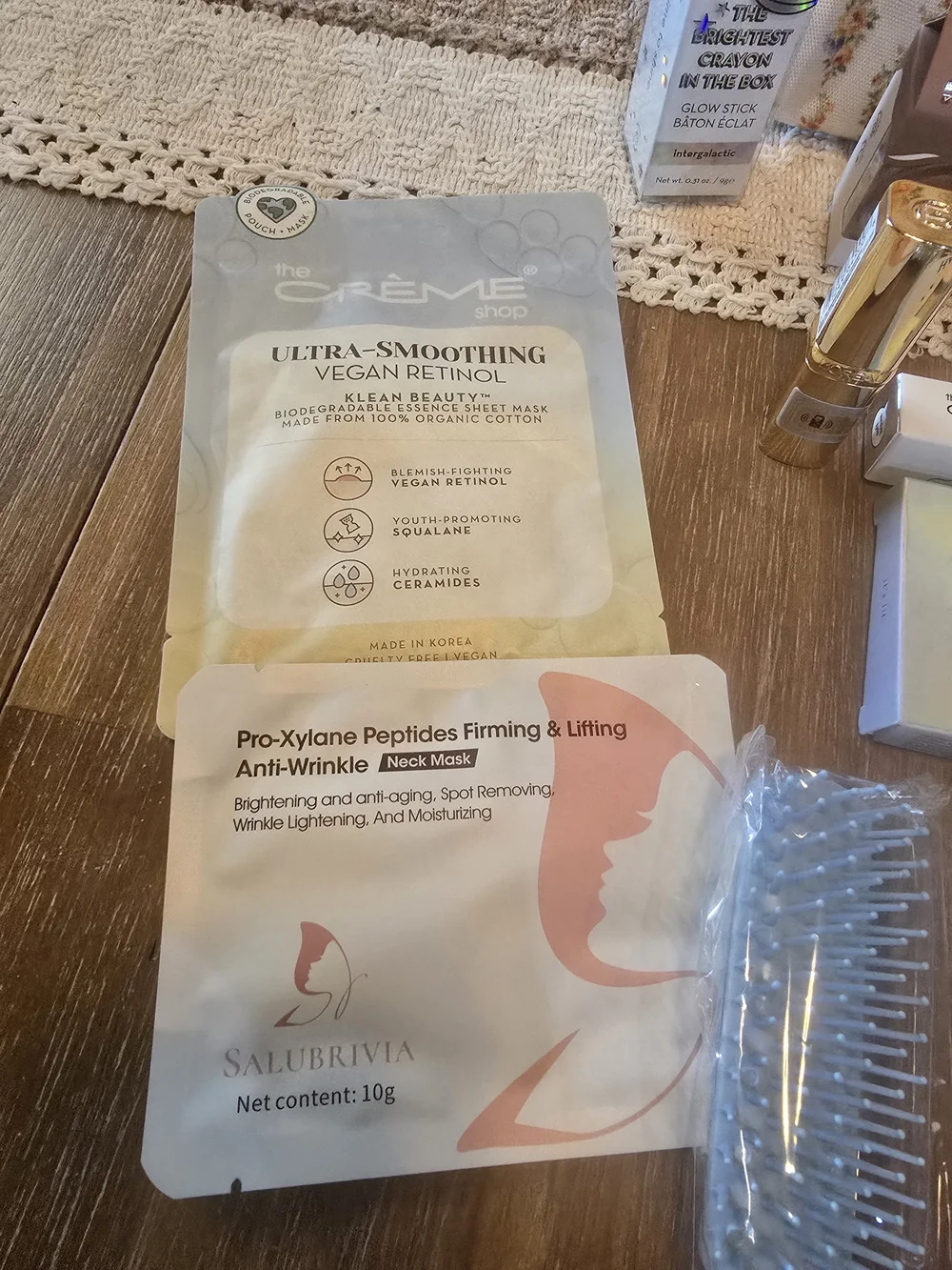 Martha Stewart Makeup Bag with The Creme Shop Kosas & Lottie London Products